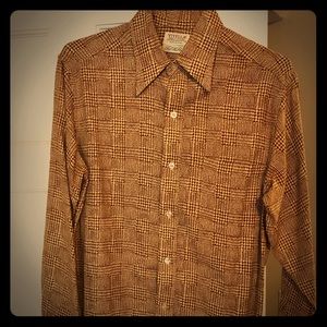FA MacCluer vintage 1970’s men shirt.